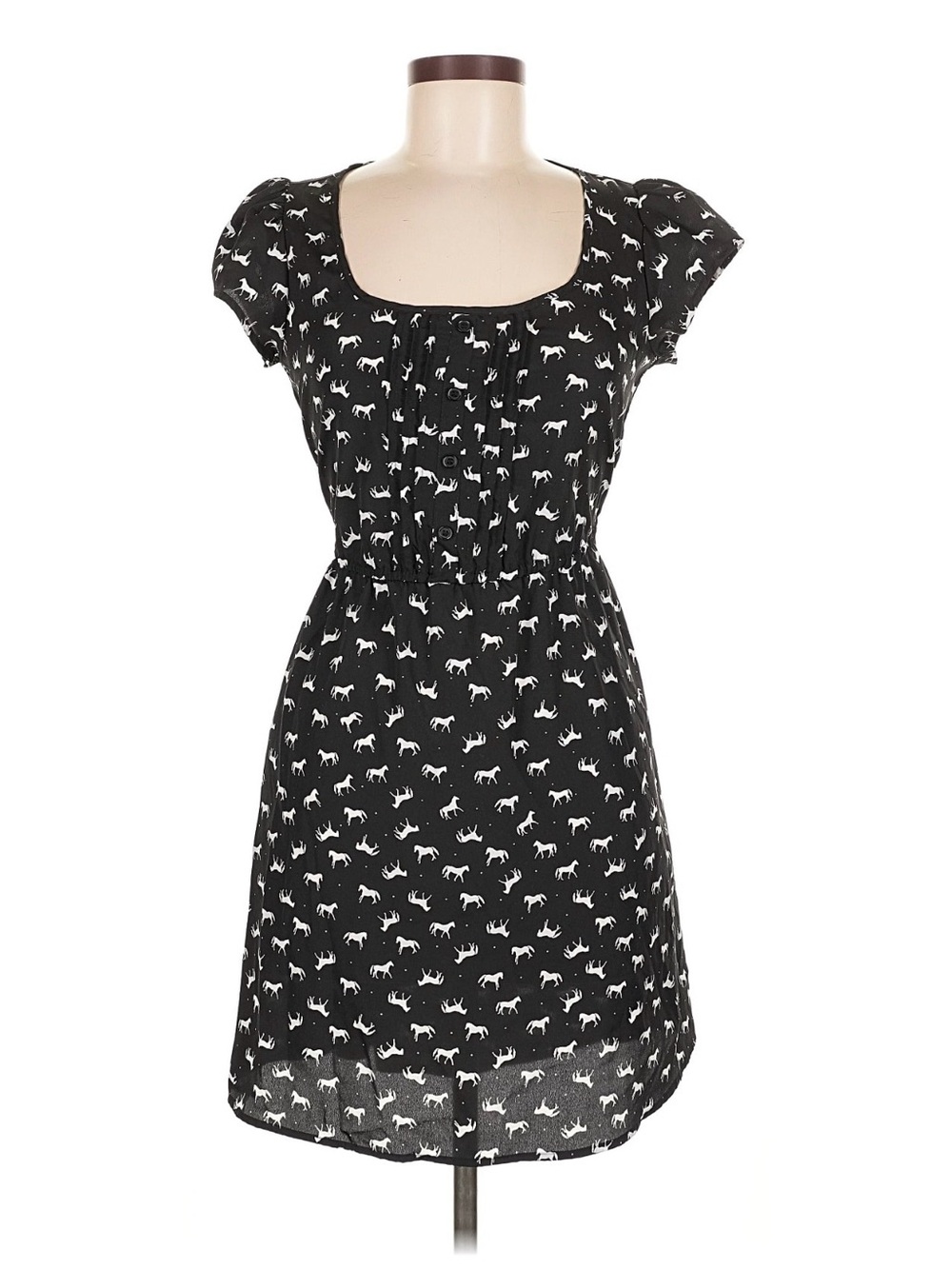 “Horse Girl” Print Casual Dress from Xhilaration - Size Adult Medium